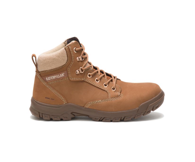 Caterpillar Tess Steel Toe - Sicherheitsstiefel Damen Braun - Schweiz WQMI-56890